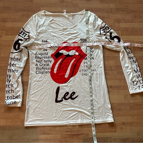 Lee Tongue Route 66 OC Order Plus Stretchy Shirt Top XL - Picture 9 of 13